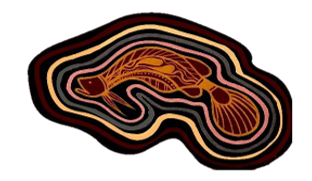 Bara (turtle) totem artwork